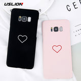 Cartoon Couples Love Heart Phone Case