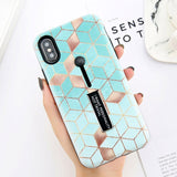 Hide Ring Stand Holder Phone Case