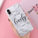 Marble Soft Phone Case