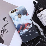 Ocean Volcano Patterned Phone Case