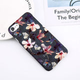 Flower Leaf Print Phone Case