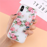 3D Relief Flower Phone Case