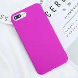 Candy Color Plain Phone Case