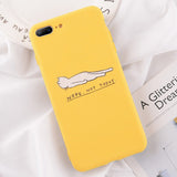 Cartoon Giraffe Phone Case