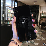 Cartoon Paper Plane Moon Phone Case