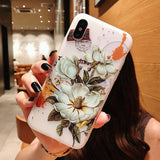 3D Flower Silicone Phone Case
