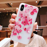 3D Flower Silicone Phone Case
