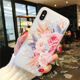 3D Flower Silicone Phone Case