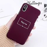 Letter Phone Case