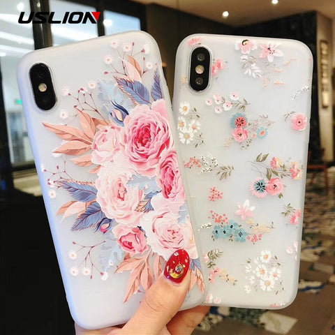 Flower Silicon Phone Case