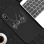 Couples Abstract Lines Phone Case
