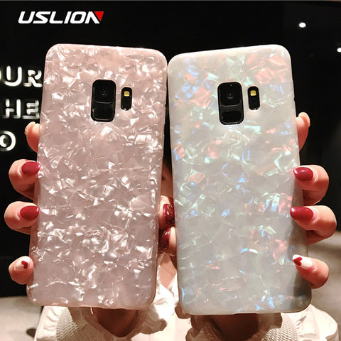Glitter Dream Shell Pattern Phone Case
