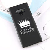 Letter King Crown Queen Phone Case