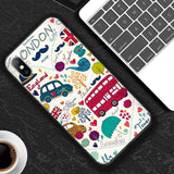 3D Cartoon Relief Pattern Phone Case