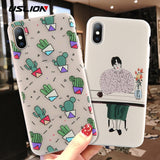 Green Cactus Phone Case