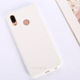 Solid Candy Color Silicone Phone Case