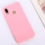 Solid Candy Color Silicone Phone Case