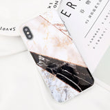 Glitter Powder Marble Phone Case