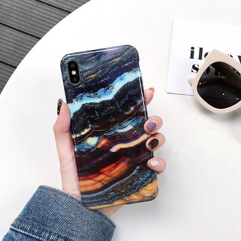 Marble Silicon Phone Case