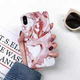 Marble Silicon Phone Case