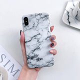 Marble Silicon Phone Case