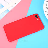 Candy Color Silicone Phone Case