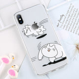 Cartoon Transparent Phone Case