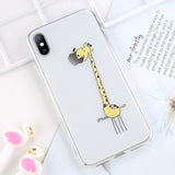 Cartoon Transparent Phone Case