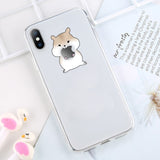Cartoon Transparent Phone Case