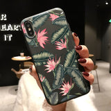Banana Leaf Flower Phone Case