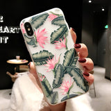 Banana Leaf Flower Phone Case