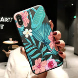Banana Leaf Flower Phone Case