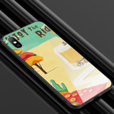 Tempered Glass Back Cover Phone Case