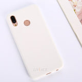 Solid Candy Color Silicone Phone Case