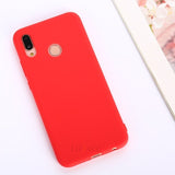 Solid Candy Color Silicone Phone Case