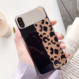 Retro Leopard Mirror Phone Case