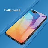 Colorful Tempered Glass Phone Case