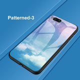 Colorful Tempered Glass Phone Case