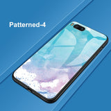 Colorful Tempered Glass Phone Case