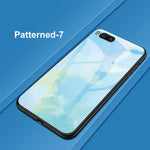 Colorful Tempered Glass Phone Case