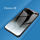 Colorful Tempered Glass Phone Case