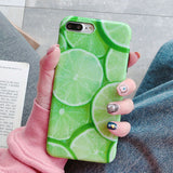 Green Banana Leaf Pattern Phone Case