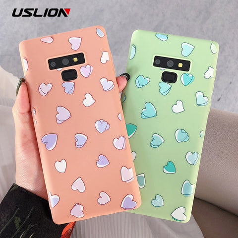 Love Heart Silicone Phone Case