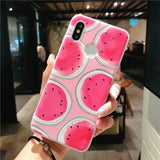 Watermelon Lemon Soft Phone Case