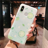 Watermelon Lemon Soft Phone Case