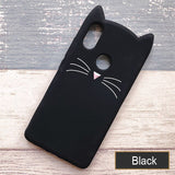 3D Cute Beard Cat Phone Case
