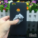 3d Squishy Cat Silicon Phone Case