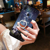 Luxury Cute Pattern Ring Back Cover Phone case