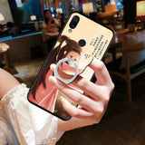 Luxury Cute Pattern Ring Back Cover Phone case