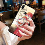 Luxury Cute Pattern Ring Back Cover Phone case